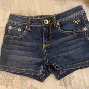 Justice jean shorts